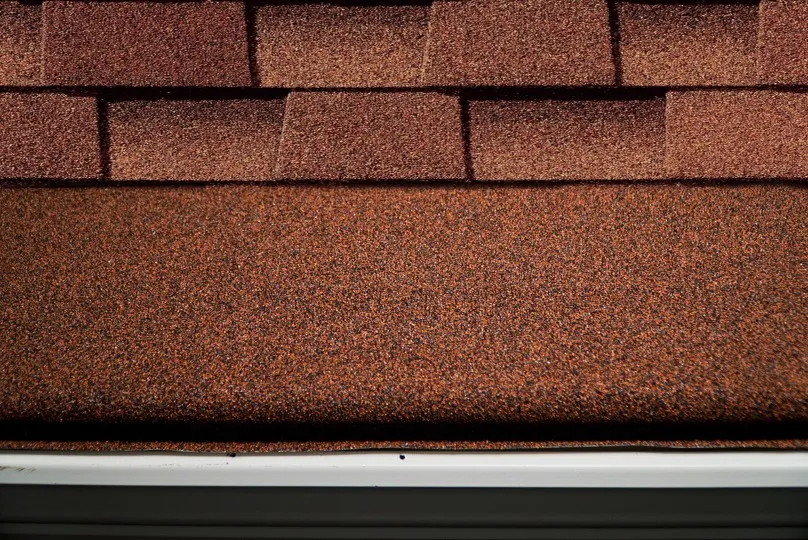 Desert Tan stone coated gutter protection
