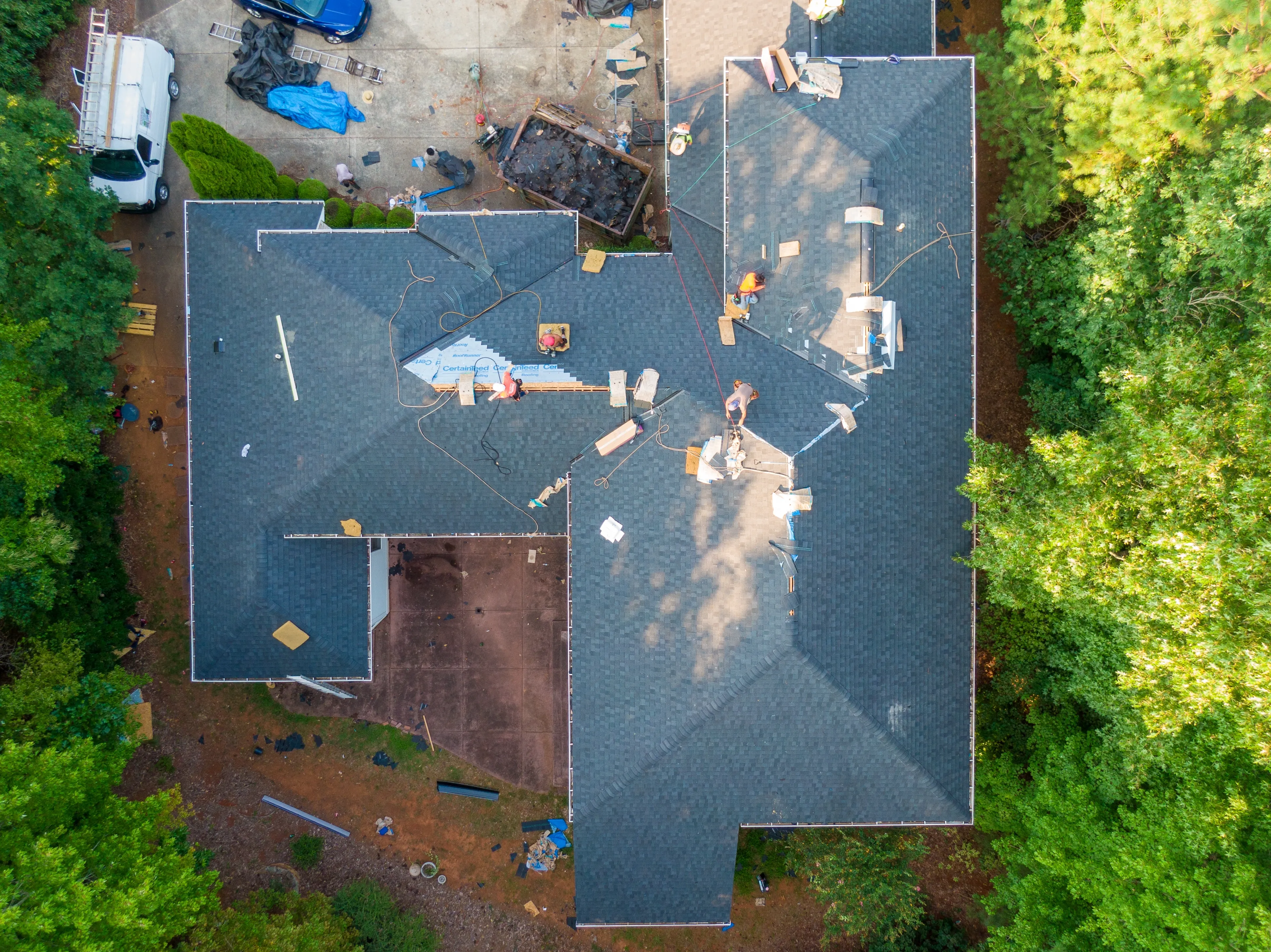 Roof background